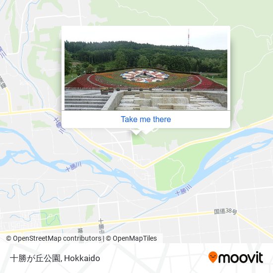 十勝が丘公園 map