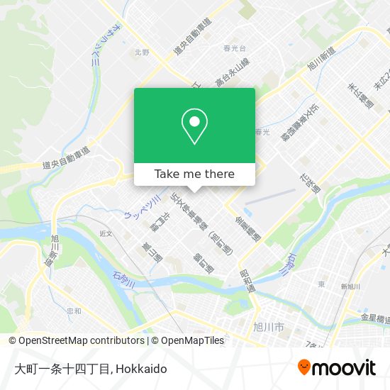 大町一条十四丁目 map