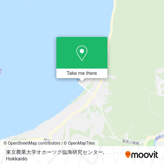 東京農業大学オホーツク臨海研究センター map
