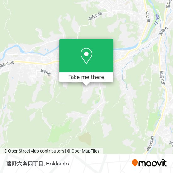 藤野六条四丁目 map