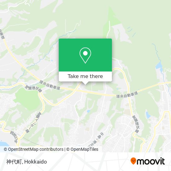 神代町 map