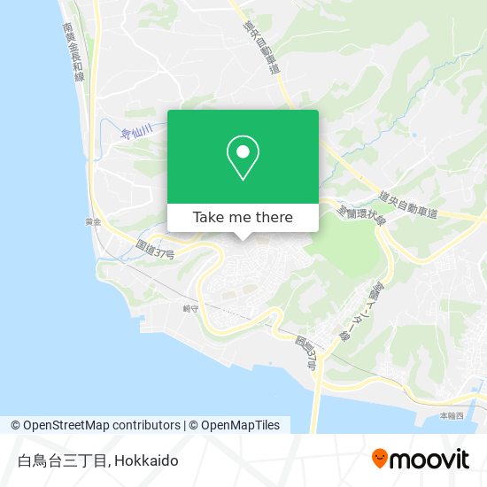 白鳥台三丁目 map