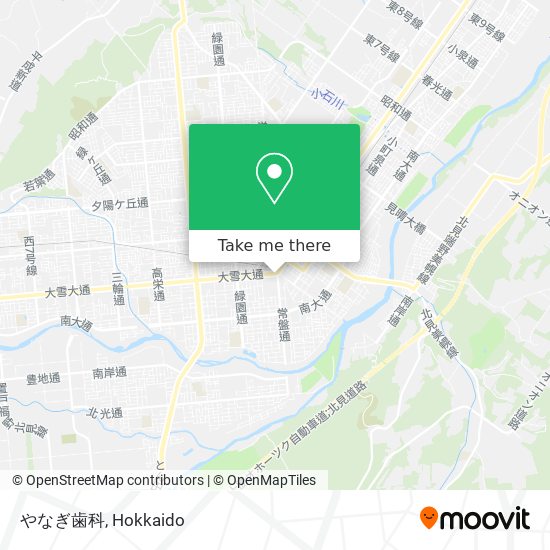 やなぎ歯科 map