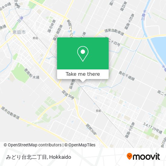 みどり台北二丁目 map