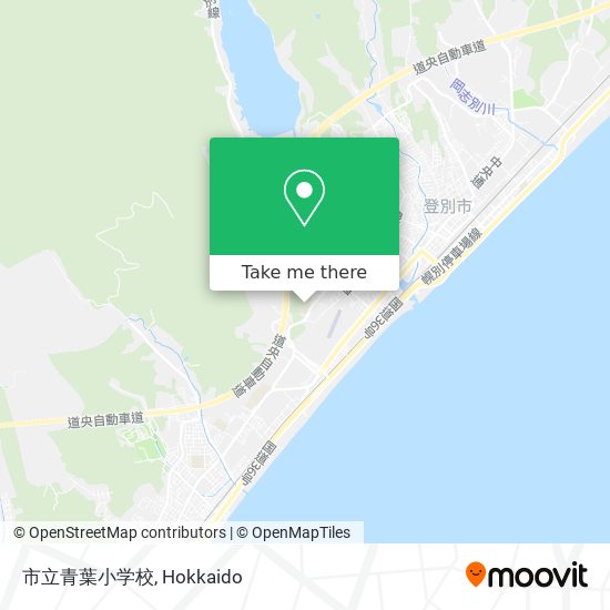 市立青葉小学校 map