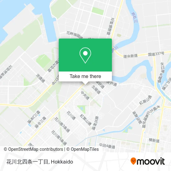 花川北四条一丁目 map