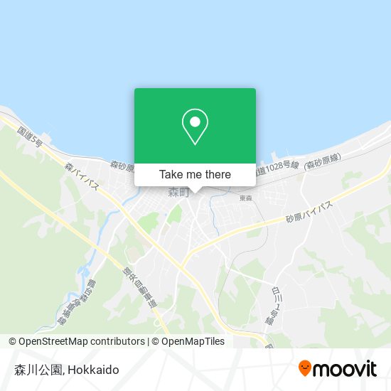 森川公園 map