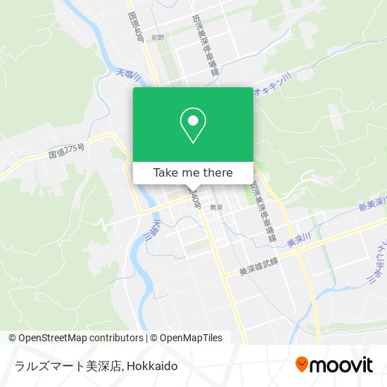 ラルズマート美深店 map