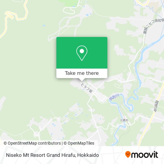 Niseko Mt Resort Grand Hirafu map