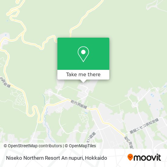 Niseko Northern Resort An nupuri map