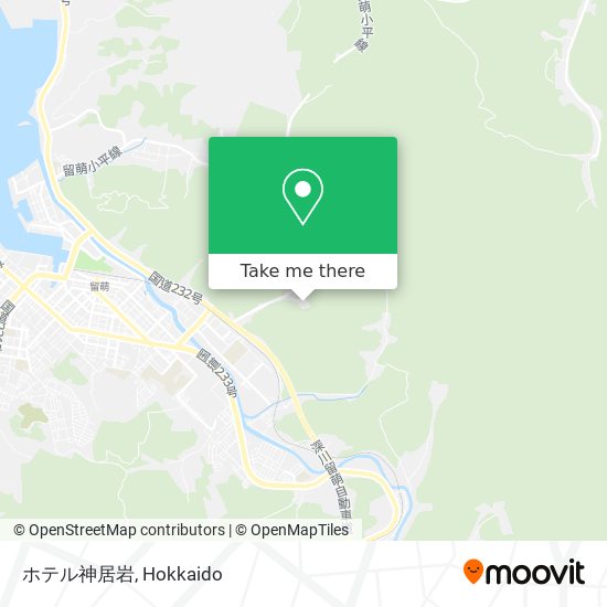 ホテル神居岩 map