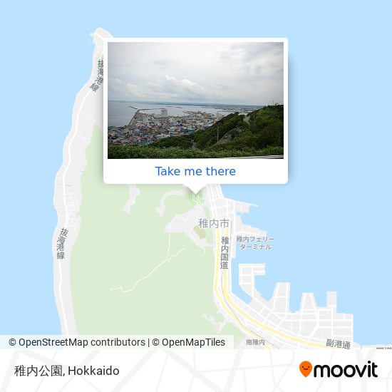稚内公園 map
