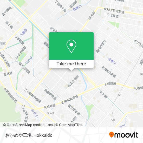 おかめや工場 map