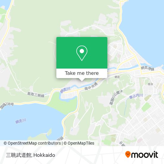 三眺武道館 map
