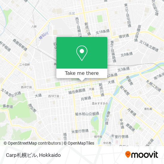 Carp札幌ビル map