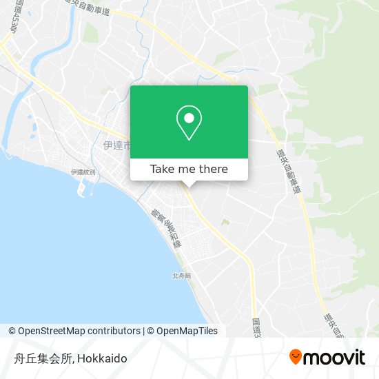 舟丘集会所 map