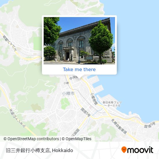 旧三井銀行小樽支店 map