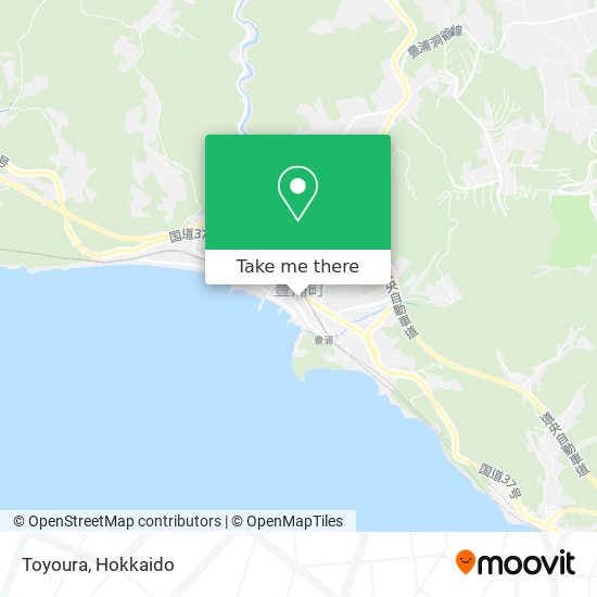 Toyoura map