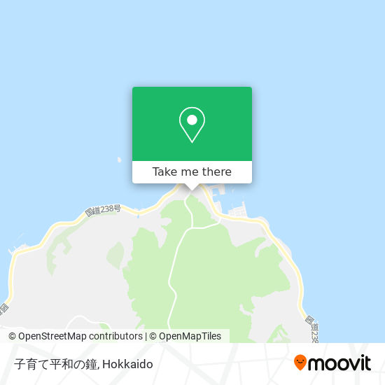 子育て平和の鐘 map