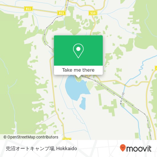 兜沼オートキャンプ場 map