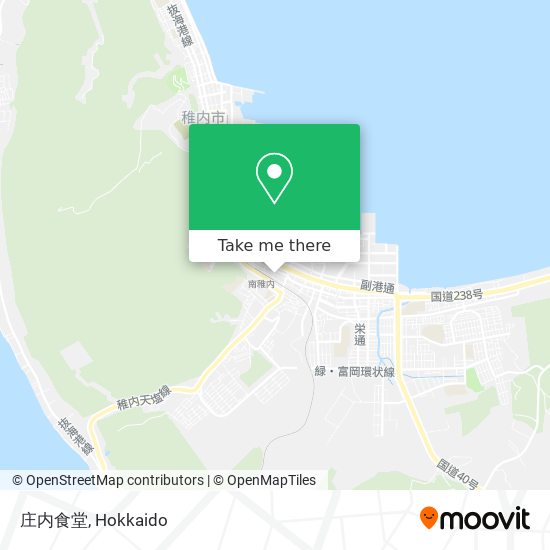 庄内食堂 map