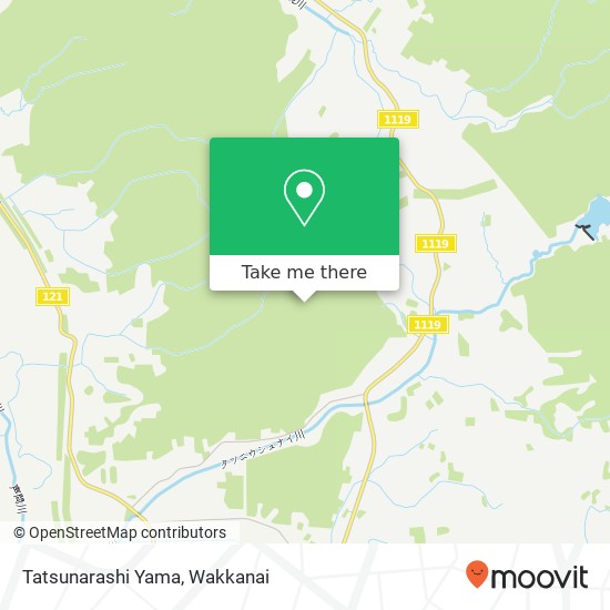 Tatsunarashi Yama map