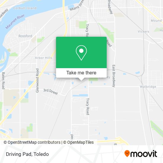 Driving Pad map