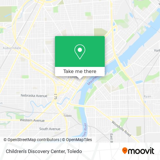 Children's Discovery Center map