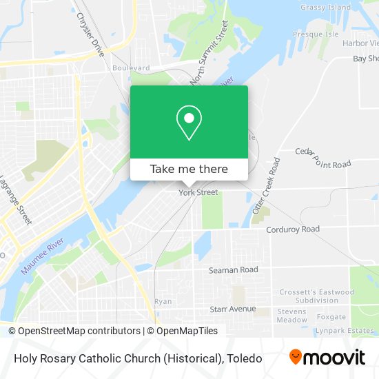 Holy Rosary Catholic Church (Historical) map