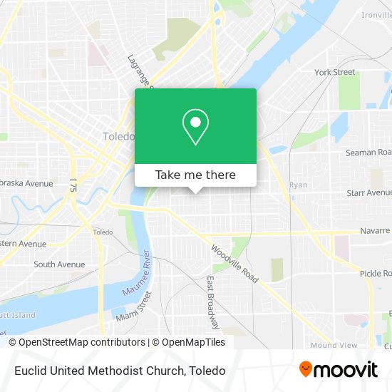 Mapa de Euclid United Methodist Church
