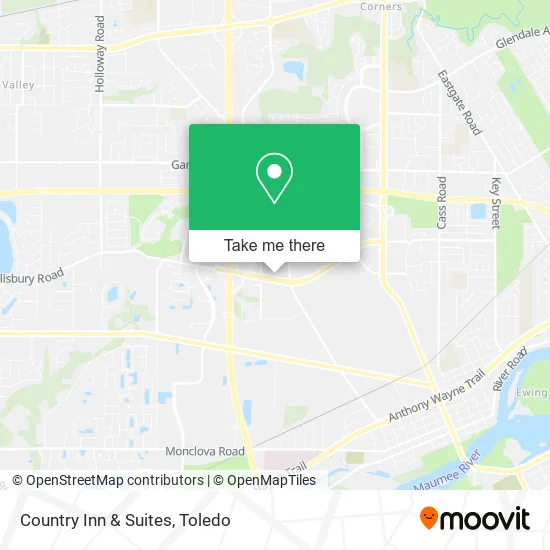 Country Inn & Suites map