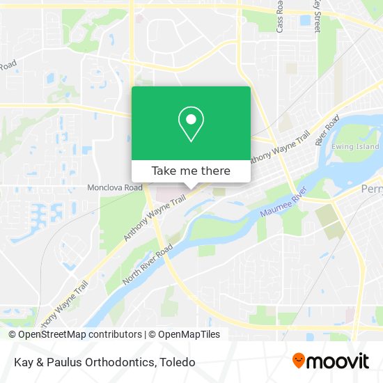 Kay & Paulus Orthodontics map