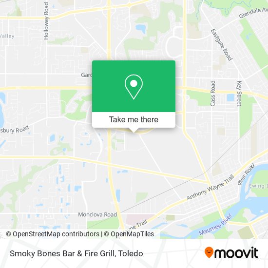Smoky Bones Bar & Fire Grill map