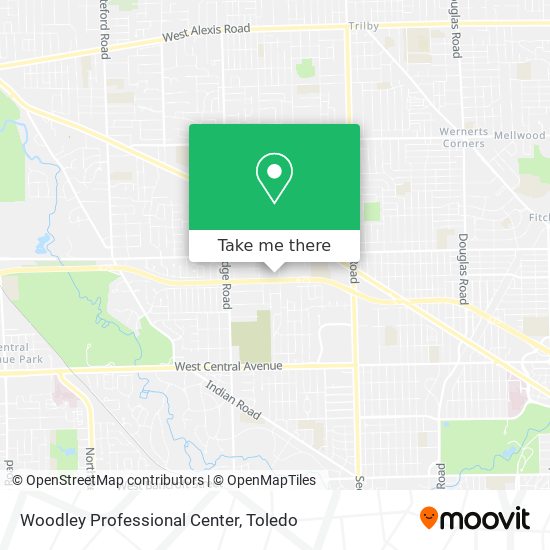 Woodley Professional Center map