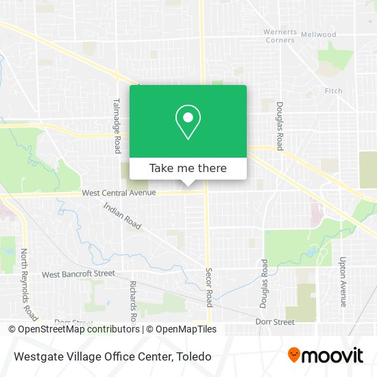 Westgate Village Office Center map