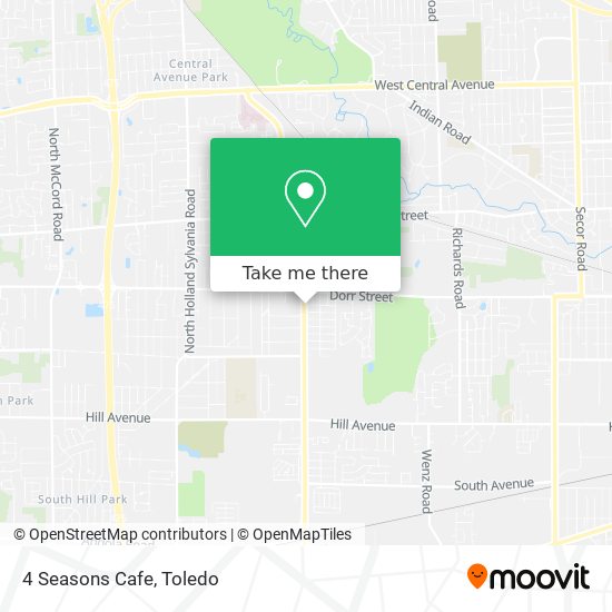 Mapa de 4 Seasons Cafe