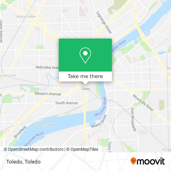 Toledo map