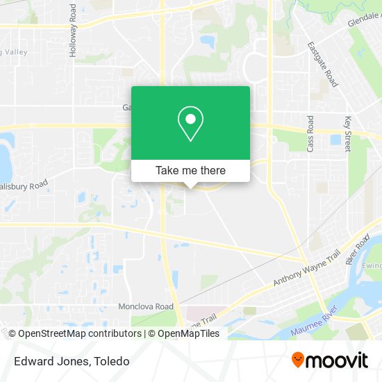 Edward Jones map