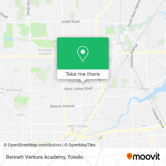 Bennett Venture Academy map