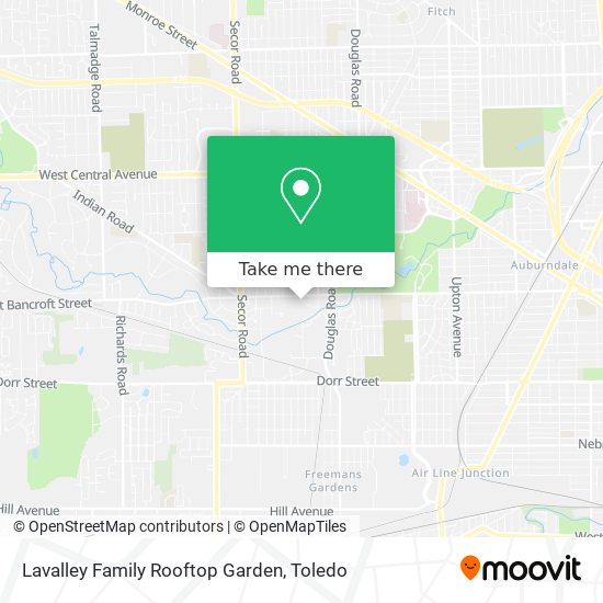 Lavalley Family Rooftop Garden map