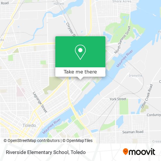 Mapa de Riverside Elementary School