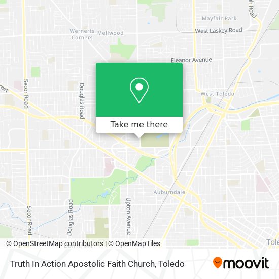Truth In Action Apostolic Faith Church map
