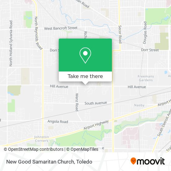 Mapa de New Good Samaritan Church