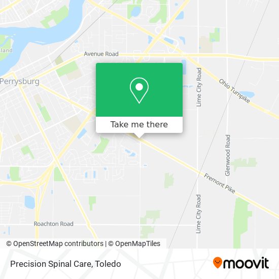 Precision Spinal Care map