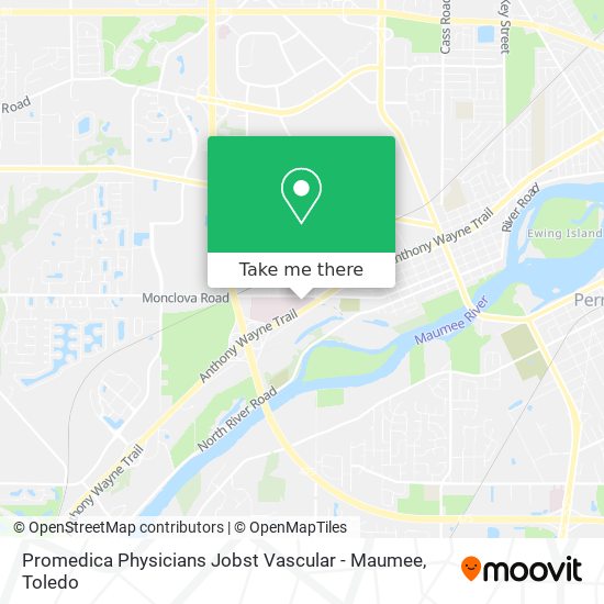 Promedica Physicians Jobst Vascular - Maumee map