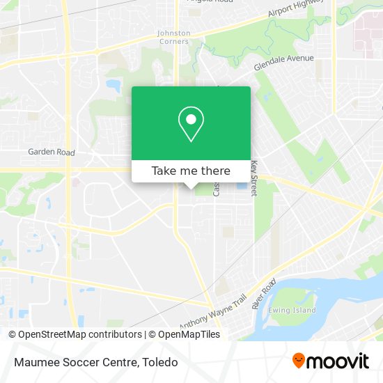 Mapa de Maumee Soccer Centre