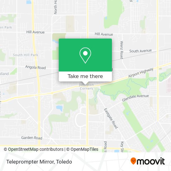 Teleprompter Mirror map