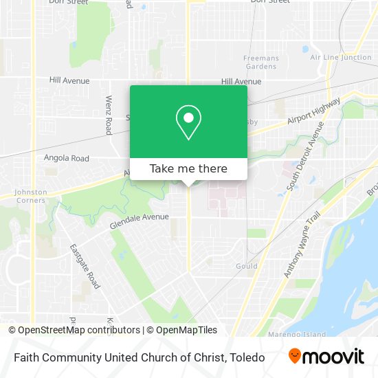 Mapa de Faith Community United Church of Christ