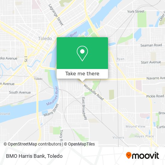 BMO Harris Bank map