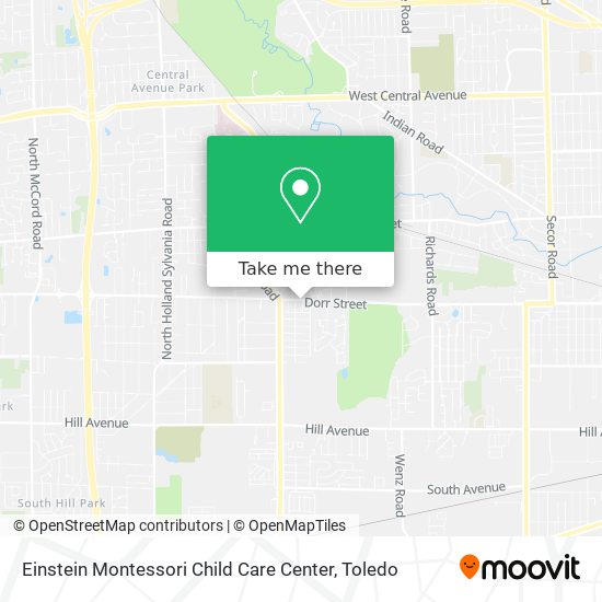 Mapa de Einstein Montessori Child Care Center